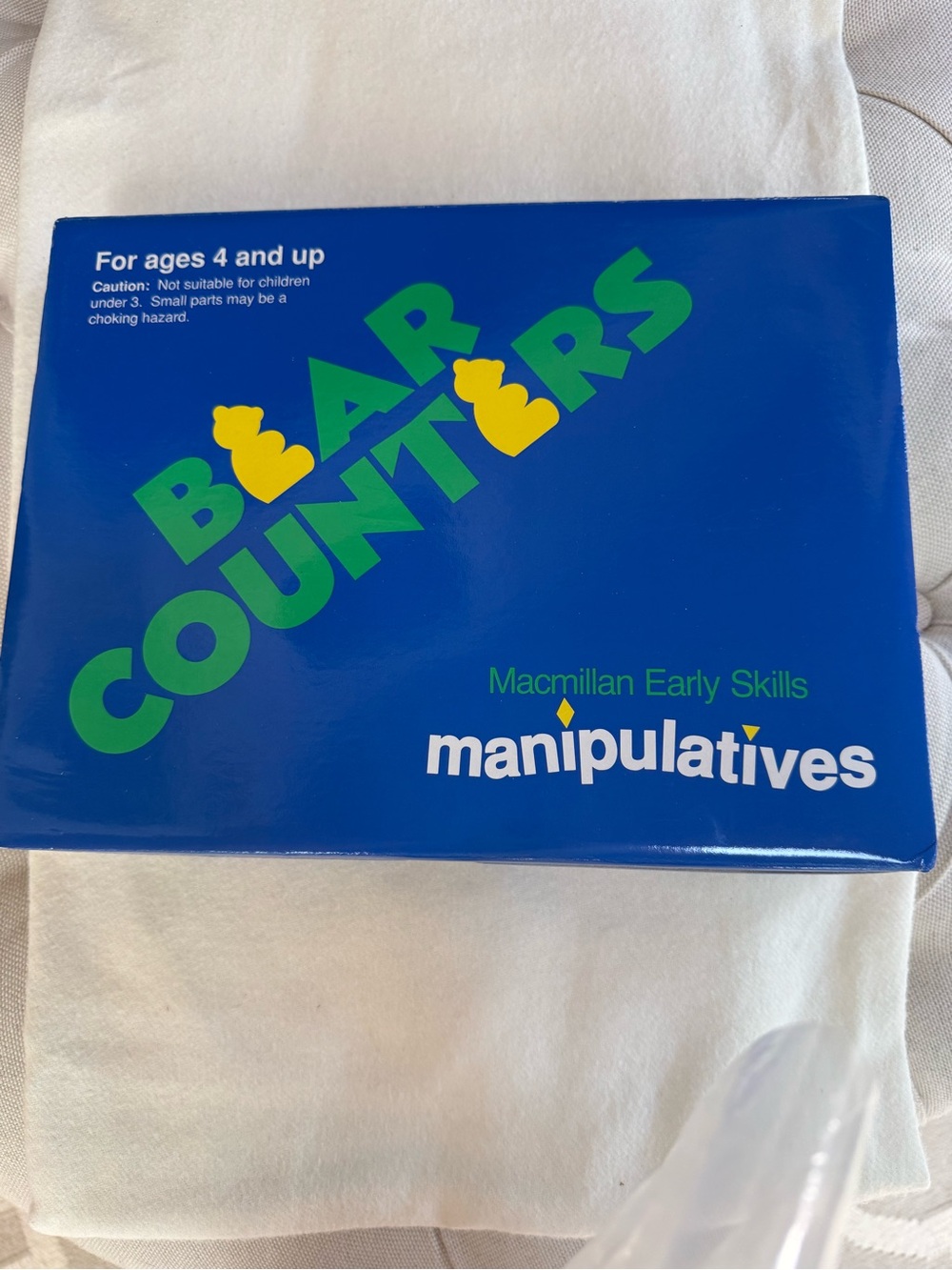 Bear Counters Manipulatives - Blue and Green Educational Set